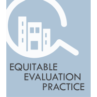 Equitable Evaluation Practice logo, Equitable Evaluation Practice contact details