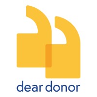 Dear Donor logo, Dear Donor contact details