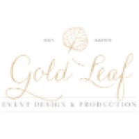 Gold Leaf Event Design and Production logo, Gold Leaf Event Design and Production contact details