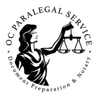 OC Paralegal Service logo, OC Paralegal Service contact details