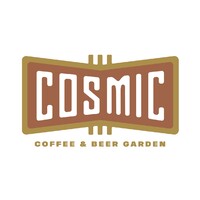 Cosmic Coffee + Beer Garden logo, Cosmic Coffee + Beer Garden contact details