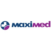 MaxiMed logo, MaxiMed contact details