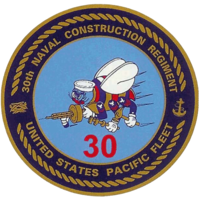 30th Naval Construction Regiment logo, 30th Naval Construction Regiment contact details