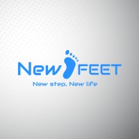 New FEET logo, New FEET contact details