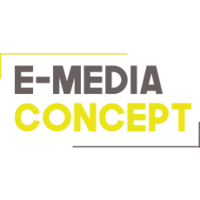 E-MEDIA CONCEPT logo, E-MEDIA CONCEPT contact details