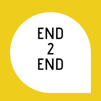 End 2 End logo, End 2 End contact details