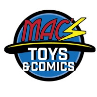 Mac's Toys and Comics logo, Mac's Toys and Comics contact details