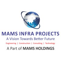 MAMS Infra logo, MAMS Infra contact details