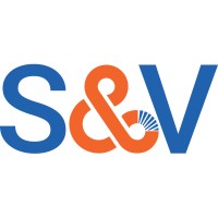 S&V logo, S&V contact details