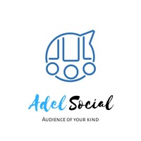 AdelSocial logo, AdelSocial contact details