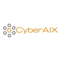 CyberAIX logo, CyberAIX contact details