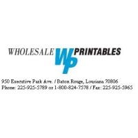 Wholesale Printables logo, Wholesale Printables contact details