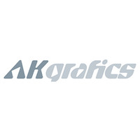 AKgrafics logo, AKgrafics contact details