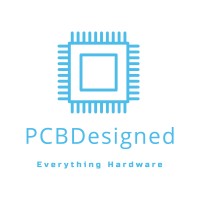 PCBDesigned logo, PCBDesigned contact details