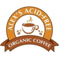 Alex's Acid-Free Organic Coffee logo, Alex's Acid-Free Organic Coffee contact details