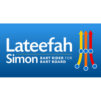 Lateefah Simon for BART Board Director, District 7, 2016 logo, Lateefah Simon for BART Board Director, District 7, 2016 contact details