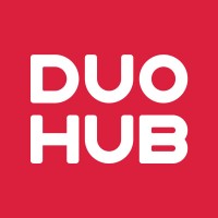 DuoHub logo, DuoHub contact details