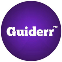 Guiderr logo, Guiderr contact details