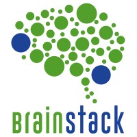 BrainStack logo, BrainStack contact details