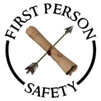 First Person Safety logo, First Person Safety contact details