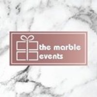 The Marble Events logo, The Marble Events contact details