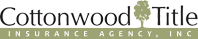 Cottonwood Title logo, Cottonwood Title contact details