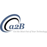 A2B Apps logo, A2B Apps contact details