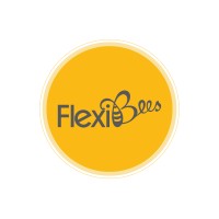 FlexiBees logo, FlexiBees contact details