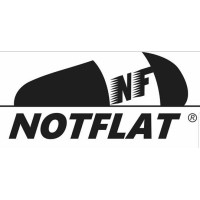 Notflat logo, Notflat contact details