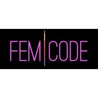 FemCode logo, FemCode contact details