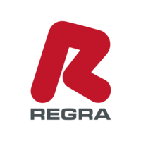 REGRA logo, REGRA contact details