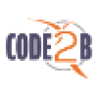 CODE2B logo, CODE2B contact details