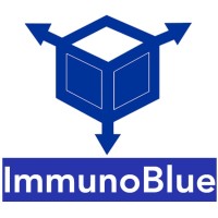 ImmunoBlue logo, ImmunoBlue contact details