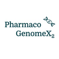 PharmacoGenomeX2 logo, PharmacoGenomeX2 contact details