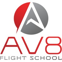 AV8 Flight School logo, AV8 Flight School contact details