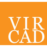 VIRCAD logo, VIRCAD contact details