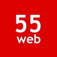 55 Web logo, 55 Web contact details