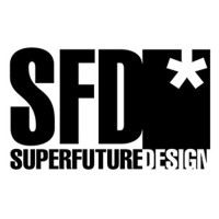 SUPERFUTUREDESIGN* logo, SUPERFUTUREDESIGN* contact details