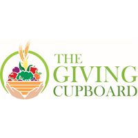 The Giving Cupboard logo, The Giving Cupboard contact details