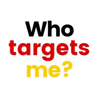 Who Targets Me logo, Who Targets Me contact details