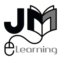 JM eLearning logo, JM eLearning contact details