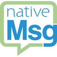 nativeMsg logo, nativeMsg contact details