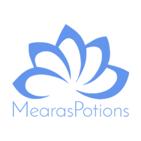 Mearas Potions logo, Mearas Potions contact details