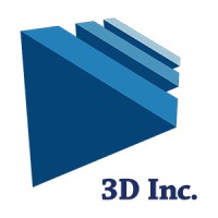 3D Incorporated logo, 3D Incorporated contact details