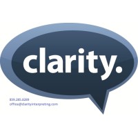 Clarity. logo, Clarity. contact details