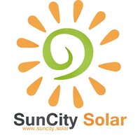 SunCity Solar logo, SunCity Solar contact details