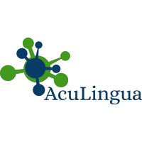 AcuLingua logo, AcuLingua contact details