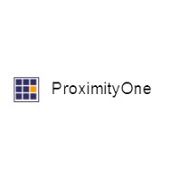 ProximityOne logo, ProximityOne contact details