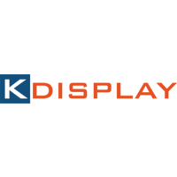 K-Display logo, K-Display contact details