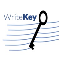 WriteKey logo, WriteKey contact details